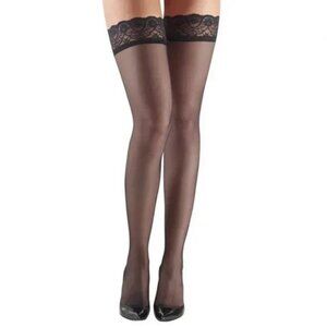 Commando Lace All Night Sexy Thigh Highs